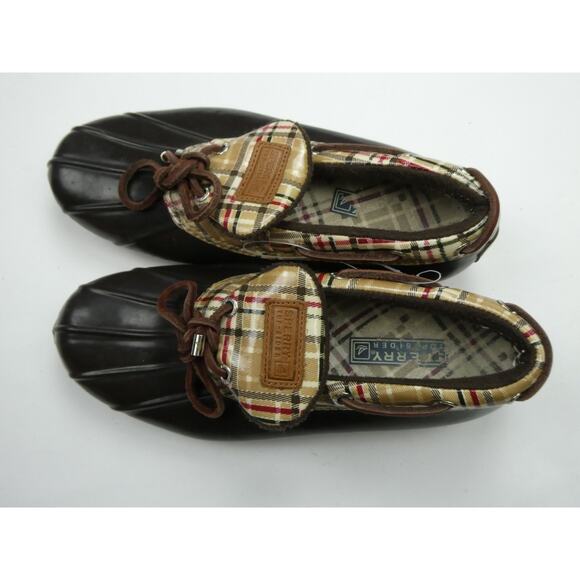 Sperry low top duck boots, rain/snow boots, size: 8 - Picture 3 of 5
